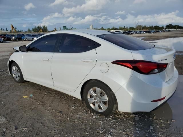 2016 Hyundai Elantra SE