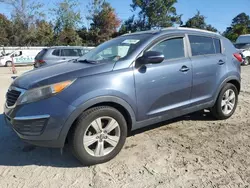 Salvage cars for sale at Hampton, VA auction: 2011 KIA Sportage LX