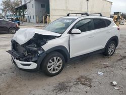 Salvage cars for sale at Riverview, FL auction: 2020 Hyundai Tucson Limited