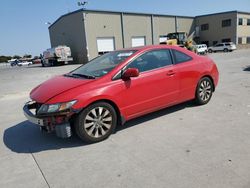 Salvage cars for sale at Wilmer, TX auction: 2010 Honda Civic EX