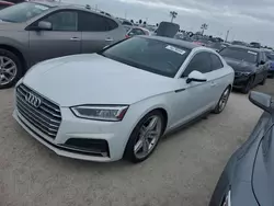 Flood-damaged cars for sale at auction: 2019 Audi A5 Premium Plus