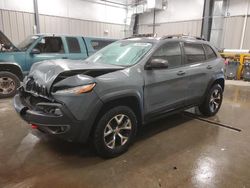 Jeep salvage cars for sale: 2014 Jeep Cherokee Trailhawk