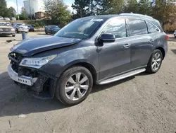 2016 Acura MDX Advance en venta en Gaston, SC