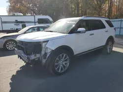 Ford salvage cars for sale: 2016 Ford Explorer Limited