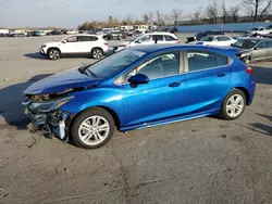 Chevrolet salvage cars for sale: 2017 Chevrolet Cruze LT