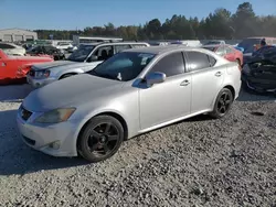 Salvage cars for sale at Memphis, TN auction: 2007 Lexus IS 250