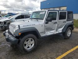 2011 Jeep Wrangler Unlimited Rubicon en venta en Woodhaven, MI