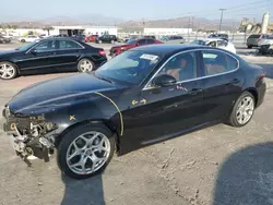 Alfa Romeo salvage cars for sale: 2019 Alfa Romeo Giulia TI