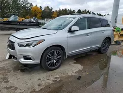 Infiniti Vehiculos salvage en venta: 2019 Infiniti QX60 Luxe