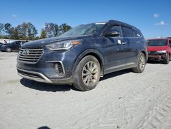 Salvage cars for sale at Spartanburg, SC auction: 2017 Hyundai Santa FE SE