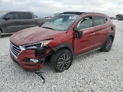 Salvage cars for sale from Copart Temple, TX: 2021 Hyundai Tucson Limited