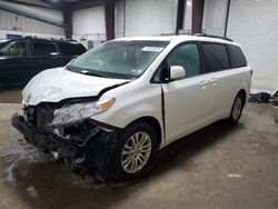 Salvage cars for sale at West Mifflin, PA auction: 2015 Toyota Sienna XLE