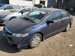 Honda salvage cars for sale: 2011 Honda Civic VP