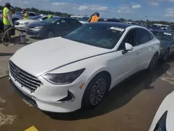 Carros salvage para piezas a la venta en subasta: 2022 Hyundai Sonata Hybrid