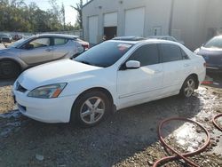 2003 Honda Accord EX en venta en Savannah, GA