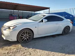 2016 Lexus RC 300 en venta en Andrews, TX