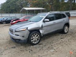 Salvage cars for sale from Copart Austell, GA: 2017 Jeep Cherokee Latitude