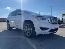 Salvage cars for sale at Anthony, TX auction: 2017 GMC Acadia Denali