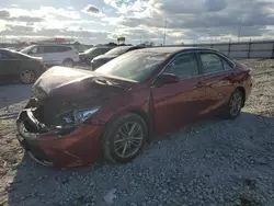 Salvage cars for sale at Cahokia Heights, IL auction: 2015 Toyota Camry LE