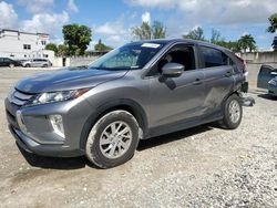 Salvage cars for sale at Opa Locka, FL auction: 2019 Mitsubishi Eclipse Cross ES