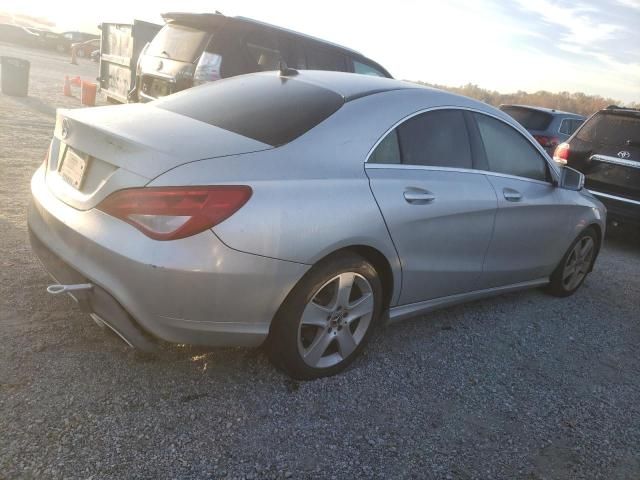 2018 Mercedes-Benz CLA 250