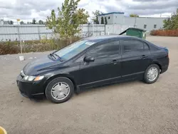 Salvage cars for sale from Copart London, ON: 2011 Honda Civic DX-G