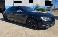 Salvage cars for sale at Grand Prairie, TX auction: 2014 Audi S7 Premium