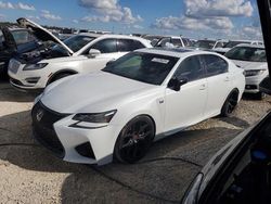 Salvage cars for sale at Arcadia, FL auction: 2020 Lexus GS-F