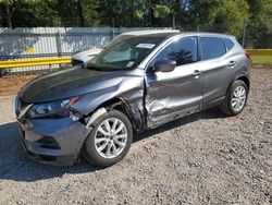 Salvage cars for sale at Greenwell Springs, LA auction: 2021 Nissan Rogue Sport S