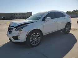 Salvage cars for sale at Wilmer, TX auction: 2017 Cadillac XT5 Premium Luxury