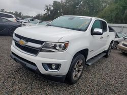 Chevrolet salvage cars for sale: 2016 Chevrolet Colorado LT