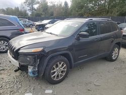 Vehiculos salvage en venta de Copart Waldorf, MD: 2015 Jeep Cherokee Latitude