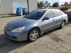 Honda salvage cars for sale: 2007 Honda Accord EX