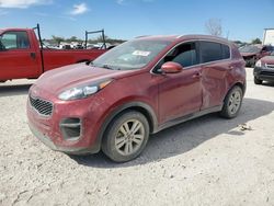 Salvage cars for sale at Kansas City, KS auction: 2018 KIA Sportage LX