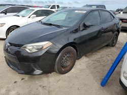 Toyota Corolla l salvage cars for sale: 2015 Toyota Corolla L