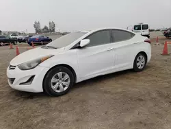 Salvage cars for sale at San Diego, CA auction: 2016 Hyundai Elantra SE