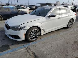 Salvage cars for sale at Los Angeles, CA auction: 2019 BMW 530E