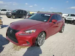 Salvage cars for sale at Houston, TX auction: 2015 Lexus IS 250