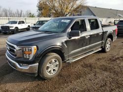 Salvage cars for sale at Davison, MI auction: 2022 Ford F150 Supercrew