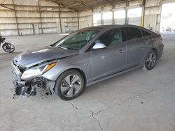 Hyundai salvage cars for sale: 2016 Hyundai Sonata Hybrid