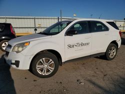 Chevrolet Equinox ls salvage cars for sale: 2013 Chevrolet Equinox LS