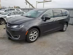 Salvage cars for sale at Kansas City, KS auction: 2017 Chrysler Pacifica Touring L