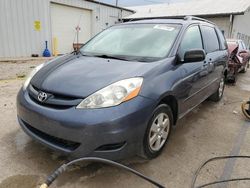 Salvage cars for sale at Pekin, IL auction: 2006 Toyota Sienna CE