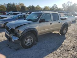 Toyota Vehiculos salvage en venta: 2002 Toyota Tacoma Double Cab