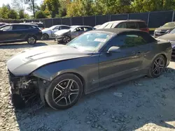 Salvage cars for sale at Waldorf, MD auction: 2019 Ford Mustang