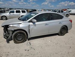 Nissan salvage cars for sale: 2017 Nissan Sentra S