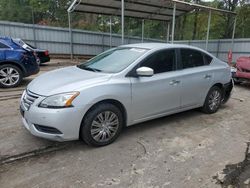 Salvage cars for sale at Austell, GA auction: 2014 Nissan Sentra S