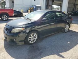 Salvage cars for sale at Riverview, FL auction: 2009 Toyota Corolla Base