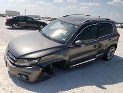 Salvage cars for sale at New Braunfels, TX auction: 2016 Volkswagen Tiguan S