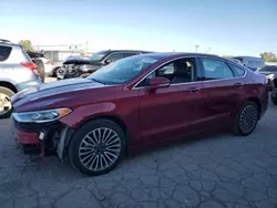 Carros con verificación Run & Drive a la venta en subasta: 2018 Ford Fusion SE